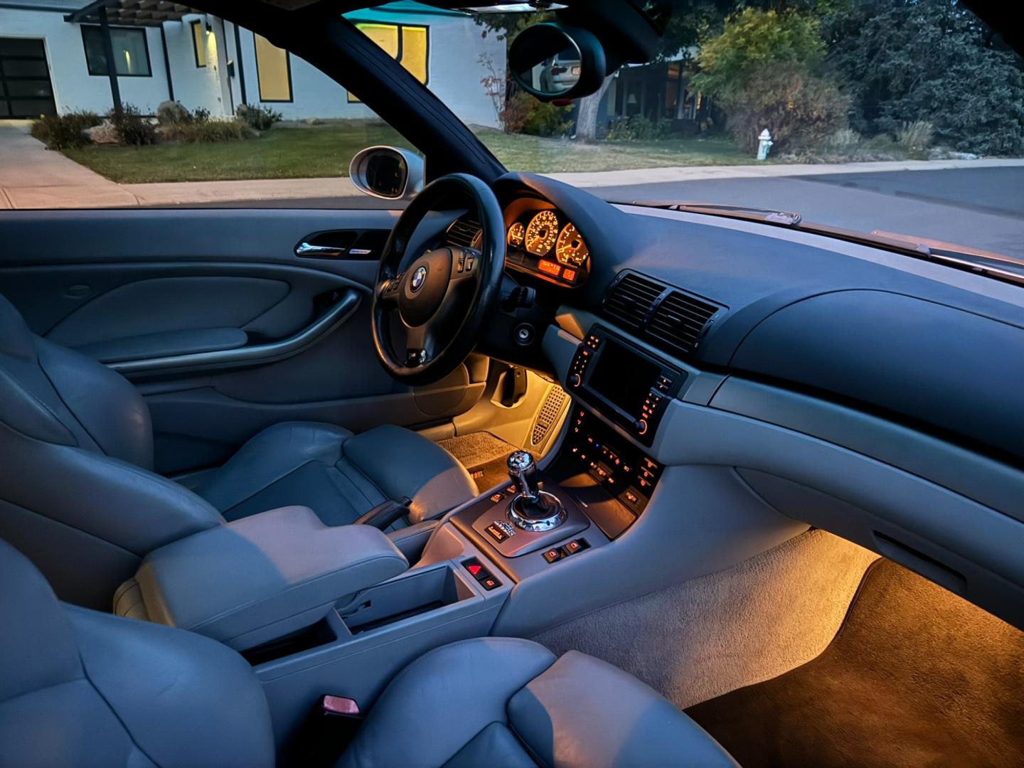 2003 Silver /Grey BMW M3 M3 (WBSBL93463J) with an 3.2-liter inline-six engine, SMG transmission, located at 2510 47th St. Suite 200, Boulder, CO, 80301, (303) 641-0333, 40.026196, -105.243217 - This Beautiful Newly Painted 2003 BMW M3 coupe is powered by a 3.2-liter inline-six linked with a six-speed SMG sequential transmission and a limited-slip differential was acquired by Boulder Motors, February 2023 in Boulder CO. A full Premium Synthetic Oil Service and Multi-Point Inspection was per - Photo#13